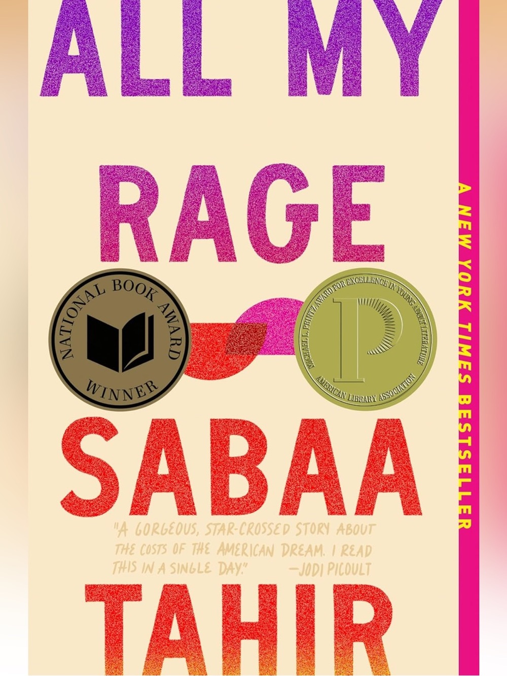 All My Rage By Sabaa Tahir Book